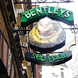 Bentleys Seafood restaurant London